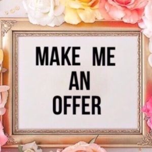 Make me an offer!